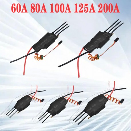 60A Water-Cooled Brushless ESC with BEC For RC Boat