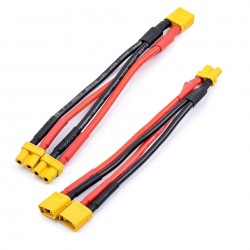XT30 XT-30 Female / Male Parallel cable wire 18AWG 10CM Battery Charger Cable
