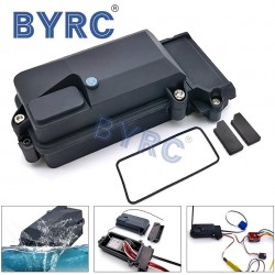 1PCS Plastic Waterproof RC Car Radio Device Receiver Box for 1/10 Axial SCX10 90046