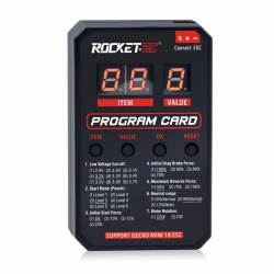 ROCKET-RC LED Program Card