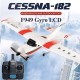 2.4G F949 LCD Version RC Airplane Cessna 182 3D6G 3Ch Fixed Wing Plane Outdoor Drone RTF With Gyroscope