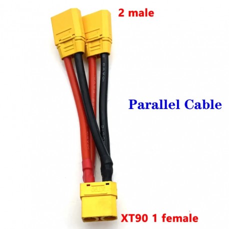 XT90 plug Parallel Battery Connector Male/Female Cable 14AWG