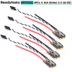 4Pcs LANRC BLHeli-s FVT 45A Brushless ESC 2-6S