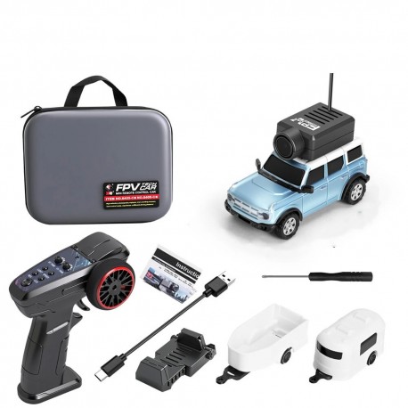 Wltoys 6405-C 1/64 2.4G FPV RC Car Wifi Camera Photos Videos VR App Control with Transmitter