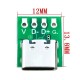 USB 3.1 Type C Connector 16Pin Test PCB Board Plate Adapter Socket