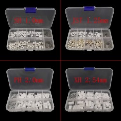 1Box SH 1.0/JST 1.25mm/ZH 1.5mm/PH 2.0mm/SM/SYP/XH 2.54mm/VH 3.96mm Pitch Male Female Housing Terminal
