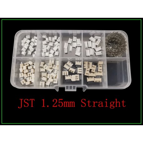 1Box SH 1.0/JST 1.25mm/ZH 1.5mm/PH 2.0mm/SM/SYP/XH 2.54mm/VH 3.96mm Pitch Male Female Housing Terminal
