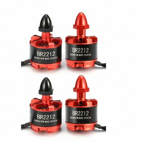 4X Racerstar Racing Edition 2212 BR2212 980KV 2-4S Brushless Motor For 350 380 400 RC Drone