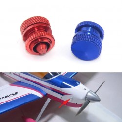 CNC Alloy Fuel Filler Dot Plug Pipe Port for RC Aircraft Smoking System Fuel Gas Airplane Boat