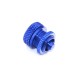 CNC Alloy Fuel Filler Dot Plug Pipe Port for RC Aircraft Smoking System Fuel Gas Airplane Boat