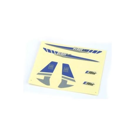 Decal Sheet, Blue/Silver Graphics: BMCX