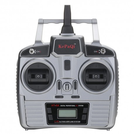 KPQRC HT-6A 2.4Ghz 6CH PWM FHSS Transmitter Remote Control with F-06A Receiver For RC