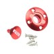 CNC Alloy Fuel Filler Point Plug for RC Boat, Aircraft, Smoking System, Gas Aircraft Fuel Filler