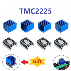 5pcs Stepper driver TMC2225 module 3D printer accessory Stepper motor drive TMC 2225