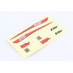 Decal Sheet, Red Graphics: BMCX