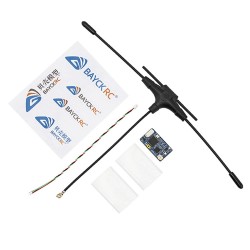 BAYCKRC C3 900/2400 868Mhz/900Mhz/2.4Ghz Dual Band Nano RX Open Source ELRS Receiver TCXO