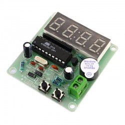 DIY 4-Digit Digital Tube LED Electronic Clock DIY Welding Kit Microcontroller Welding Training Electronic Teaching