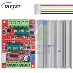 DC 6-60V 400W BLDC Three Phase DC Brushless Motor Controller TZT PWM Hall Motor Control Driver Board 12V 24V 48V