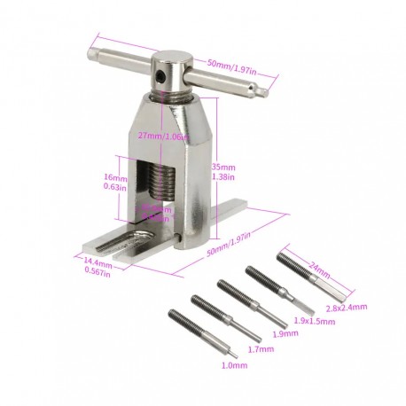 Universal Metal Stainless Steel Gear Puller Rammer for RC Car Helicopter Motor Pinion Parts Removal Tool Kit