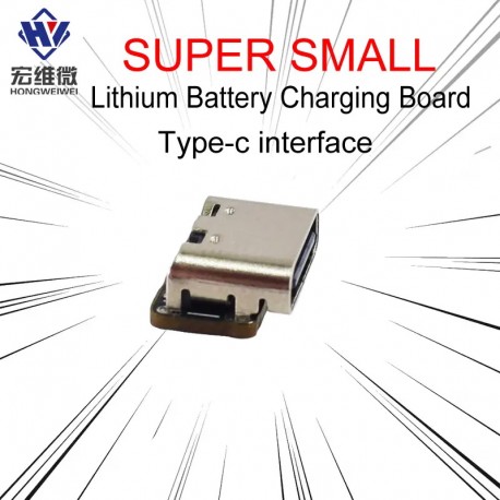 Mini Lithium Battery Charging Board Module 3.7V 4.2V 18650 Lithium Battery Charger Protection Board Type-C Interface