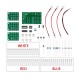 DIY Electronic Welding Practice Kit NE555 Red, White And Blue Flash LED Alarm Light Strobe Module