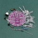 Red Voice Controlled Rotating LED Light, Without Battery, Requires Assembly, Electronic DIY