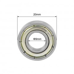2pcs bearing 699zz 9x20x6 Miniature Electrical Motor Ball Bearings