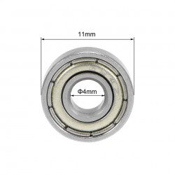 2pcs bearing 694ZZ 4x11x4 Miniature Electrical Motor Ball Bearings