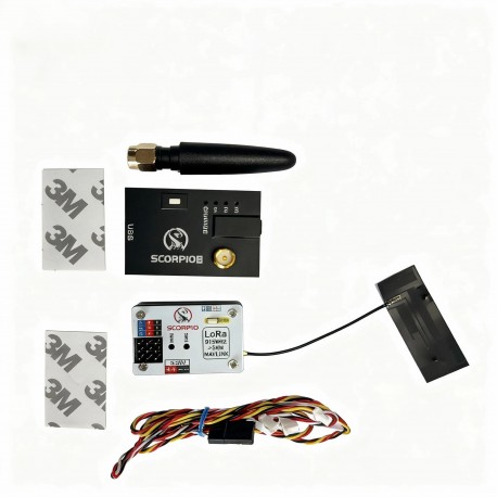 SCORPIO 2nd-Gen FPV Wireless Head Tracker, 915 GHz Compatible with XF Gimbal & Ordinary 3D-Printed Gimbal, Standalone