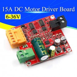 6-36V 15A High Power DC Motor Driver Board Precise DC Motor Drive Plate Module PWM