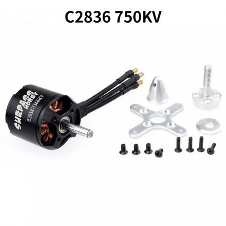 SURPASS HOBBY C2836-750KV/880KV/1120KV Brushless Outrunner Motor for Airplane Quadcopter