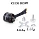 SURPASS HOBBY C2836-750KV/880KV/1120KV Brushless Outrunner Motor for Airplane Quadcopter