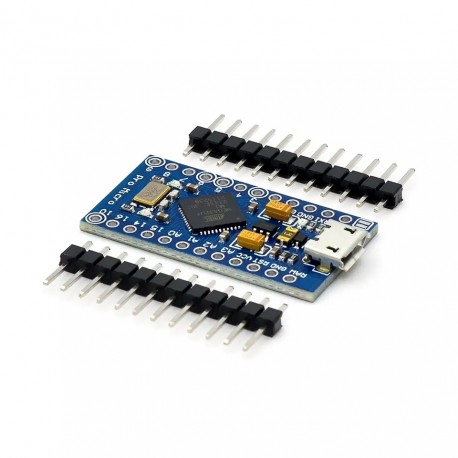 Pro Micro for arduino ATmega32U4 Module with 2 row pin header For Leonard