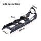 BLACK Motor Mount Brushless Motor Mount Epoxy With Servo Holder Suitable for B36 36mm Motor