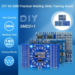 SMD Advanced Full Patch Welding Practice Board Electronic Components SMT Skills Training
