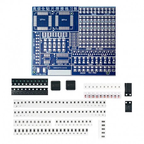 SMD Advanced Full Patch Welding Practice Board Electronic Components SMT Skills Training