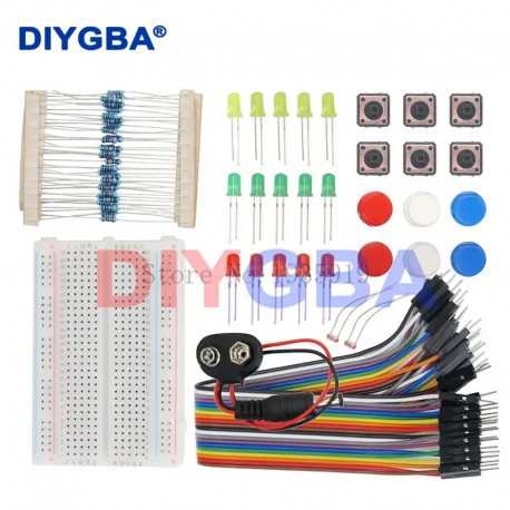 Starter Kit For UNO R3 Mini Breadboard LED Jumper Wire Button for arduino Diy Kit