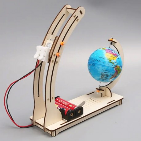 Earth day night alternation simulation children's science toys DIY STEM technology physics learning fun