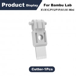 For Bambu Lab X1 / X1C / P1P / P1S / A1 / A1 Mini 3D Printer Filament Cutter Blade Replacement, High Precision Durable Filament