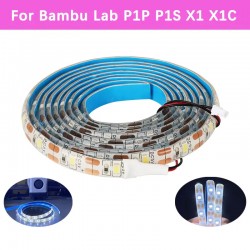 LED Light Kit For Bambu Lab P1P P1S X1 X1C LED Lights Strip 5V 150cm IP44 Lighting Lamp Super Bright