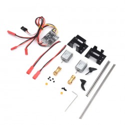 RC Boat motor Drive Set 130 Motor+Motor Seat+copper connector+15Caft+Propellers+ 5Ax2 Brushed ESC Kit For DIY RC Model Boat