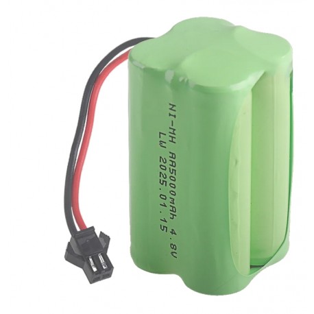 AA NiMH 4.8v 5000mah Battery For Rc Cars Boat Ship Toys