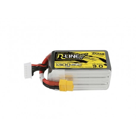 Tattu R-Line Version 3.0 LiPo 6S 22.2V 1300mAh 120C XT60