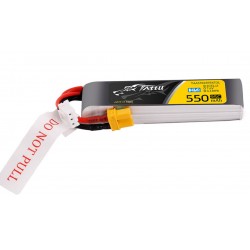 Tattu 550mAh 2s 95C 7.6V HV Lipo Battery with XT30 Plug
