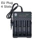 BMAX 18650 Battery Charger 4 Slots AC 220V Dual For 18650
