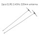2PCS IFlight ELRS Receiver Antenna 2.4G 40mm / 70mm / 220mm IPEX