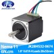 Jkongmotor Nema11 Stepper Motor 28 Hybrid Stepping Motor 2 Phase 4-lead 1.8 deg 0.67A 6Ncm/8.5oz-in 28x32mm for DIY 3D Printer
