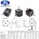 Jkongmotor Nema11 Stepper Motor 28 Hybrid Stepping Motor 2 Phase 4-lead 1.8 deg 0.67A 6Ncm/8.5oz-in 28x32mm for DIY 3D Printer