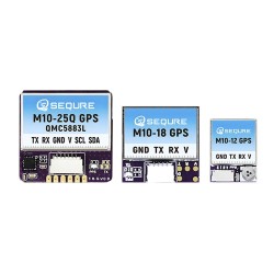 SEQURE M10-12 / M10-18 / M10-25Q M10 GPS Small Size Fast Positioning INVA BF Fixed-wing Racing Drone FPV