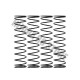 4PCS Metal Shock Absorber Compression Springs 60*15mm for 1/10 RC Rock Crawler TRX4 TRX6 Axial SCX10 90046